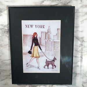 Andrea Labatt New York Fashion Framed Picture